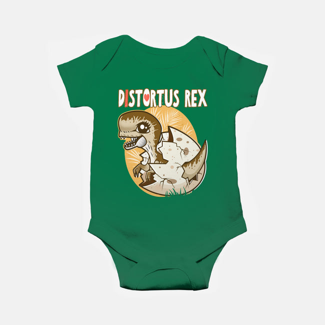 I Heart Distortus Rex-Baby-Basic-Onesie-palmstreet