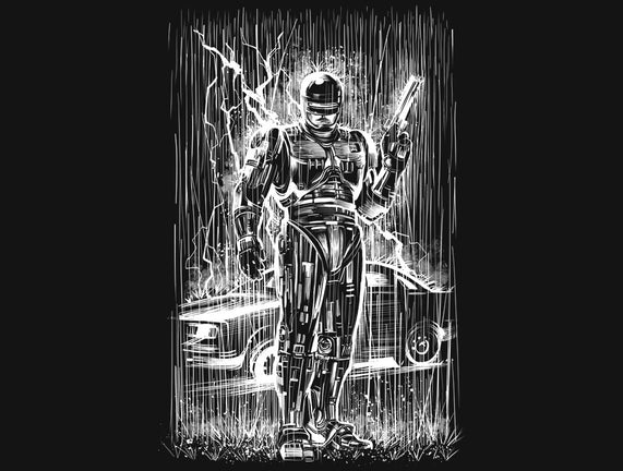 Cop Under The Rain