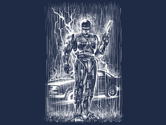 Cop Under The Rain