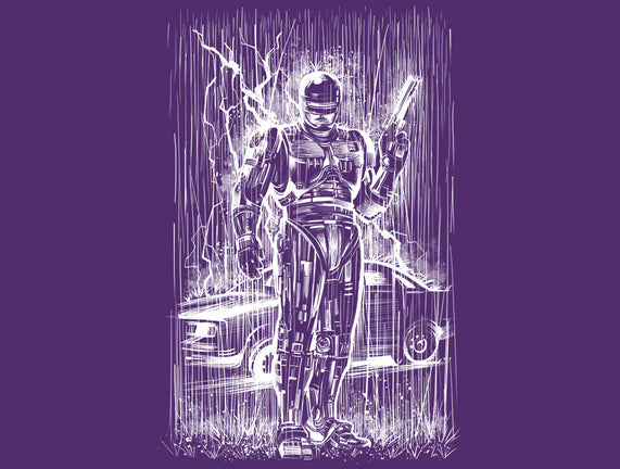 Cop Under The Rain