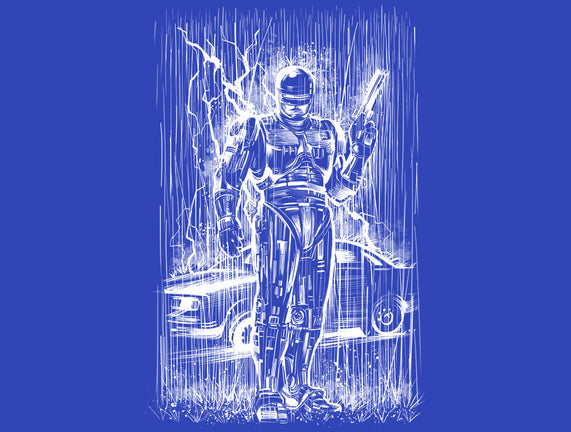 Cop Under The Rain