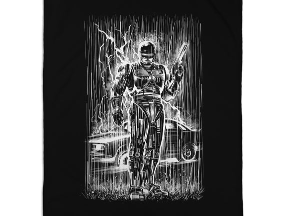 Cop Under The Rain