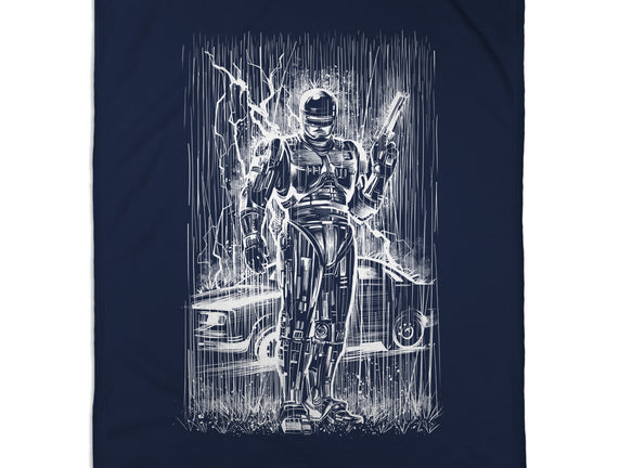 Cop Under The Rain