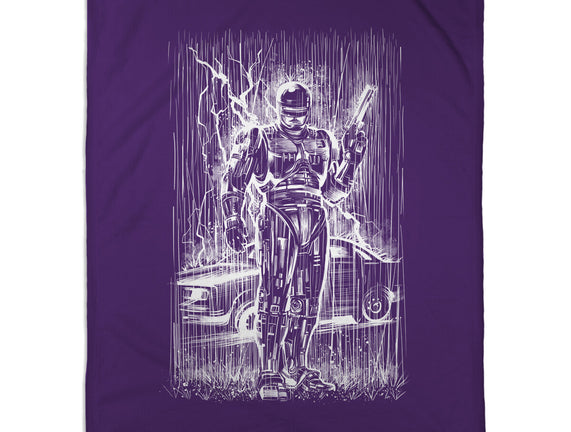 Cop Under The Rain