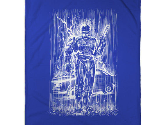 Cop Under The Rain