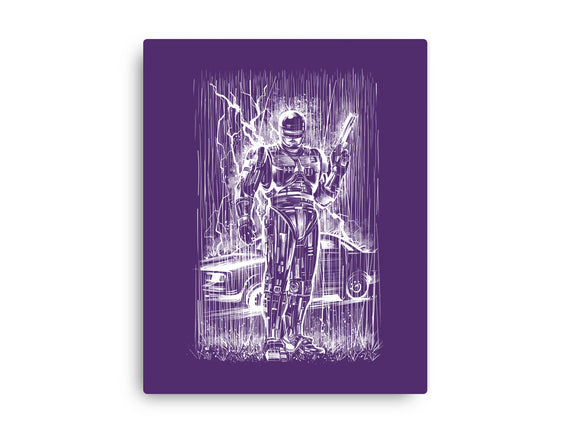 Cop Under The Rain