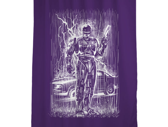 Cop Under The Rain