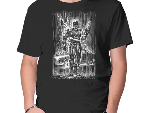 Cop Under The Rain
