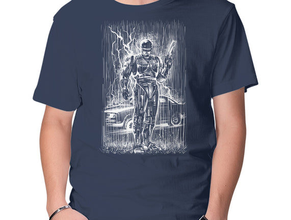 Cop Under The Rain