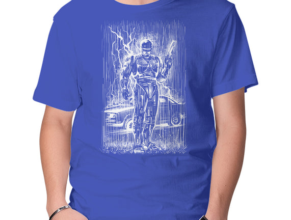 Cop Under The Rain