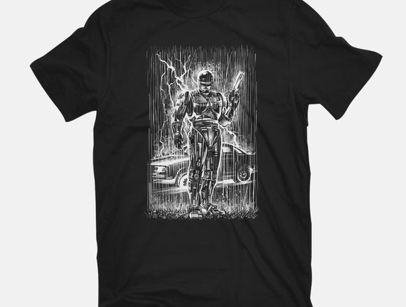 Cop Under The Rain