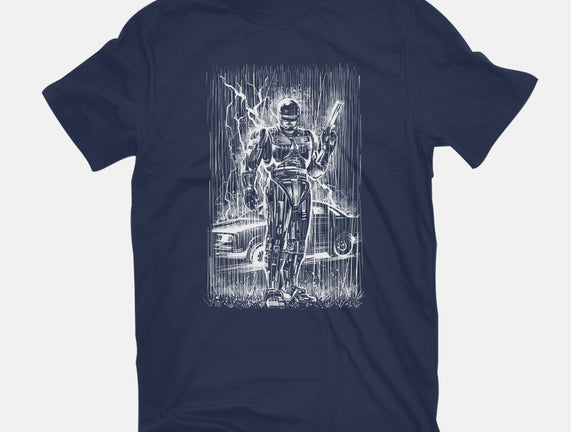 Cop Under The Rain