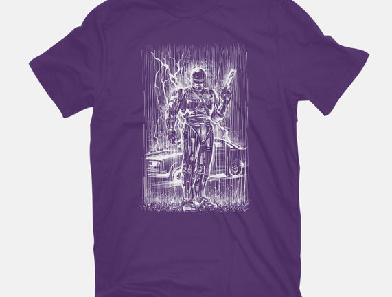 Cop Under The Rain
