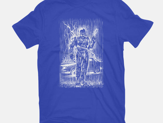 Cop Under The Rain