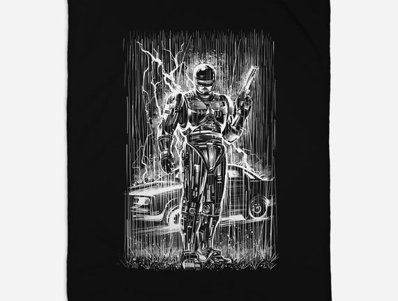 Cop Under The Rain
