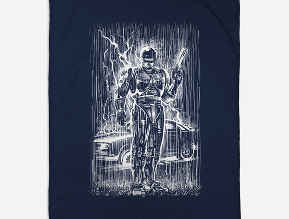 Cop Under The Rain