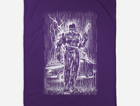 Cop Under The Rain