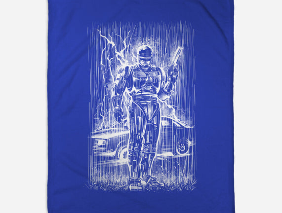 Cop Under The Rain