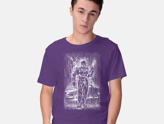 Cop Under The Rain