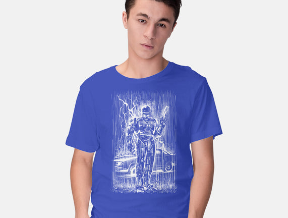 Cop Under The Rain