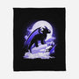 The Darkness Dragon-None-Fleece-Blanket-Vallina84