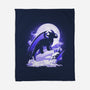 The Darkness Dragon-None-Fleece-Blanket-Vallina84