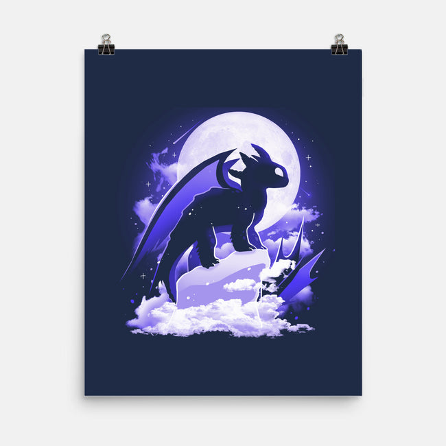 The Darkness Dragon-None-Matte-Poster-Vallina84