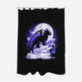 The Darkness Dragon-None-Polyester-Shower Curtain-Vallina84