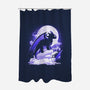 The Darkness Dragon-None-Polyester-Shower Curtain-Vallina84