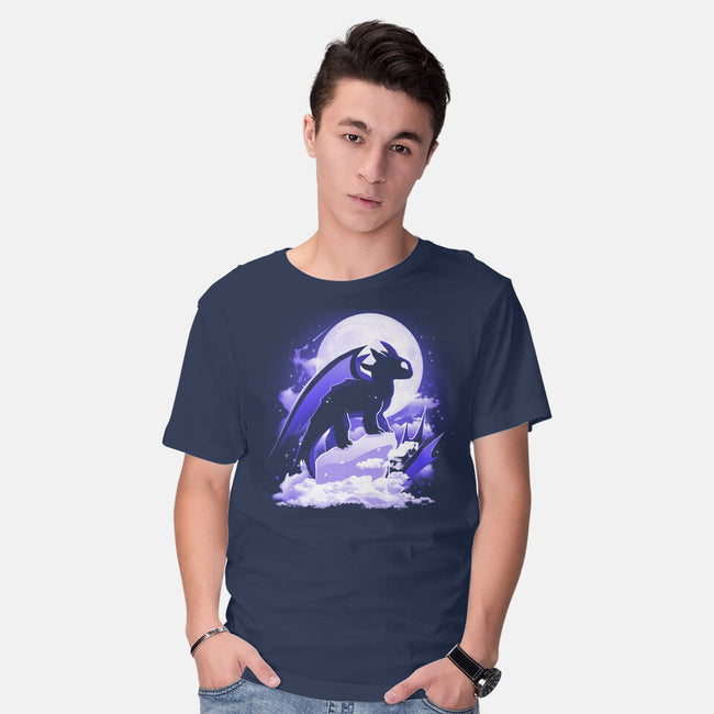 The Darkness Dragon-Mens-Basic-Tee-Vallina84
