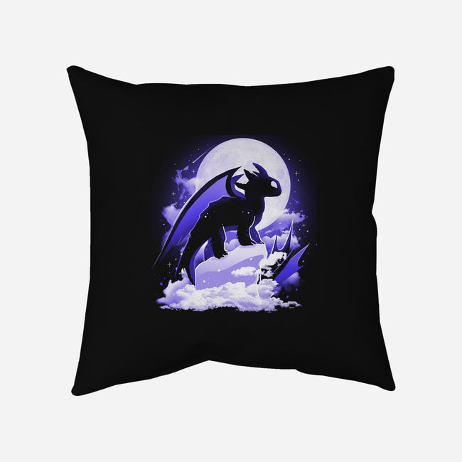 The Darkness Dragon-None-Removable Cover w Insert-Throw Pillow-Vallina84