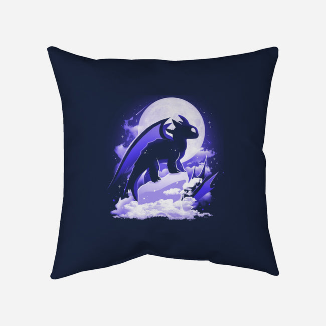 The Darkness Dragon-None-Removable Cover w Insert-Throw Pillow-Vallina84