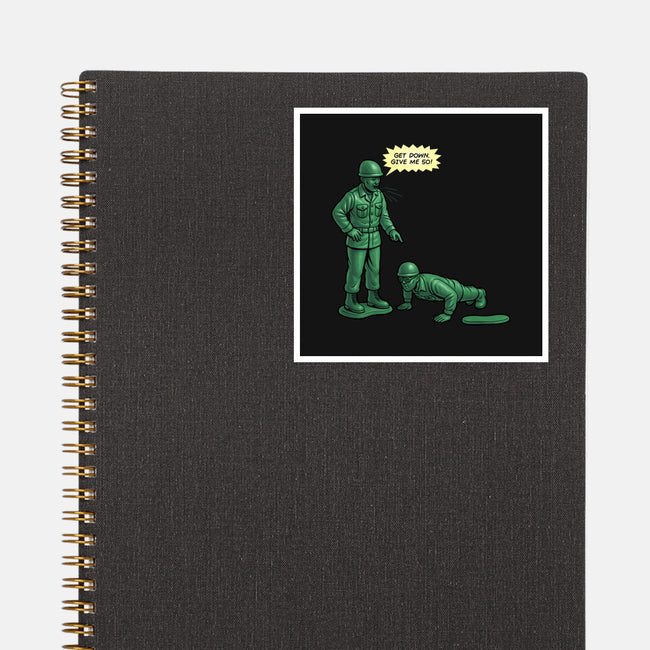 The Drill Never Ends-None-Glossy-Sticker-Boggs Nicolas