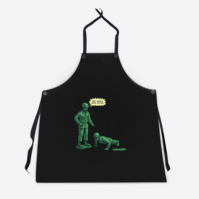 The Drill Never Ends-Unisex-Kitchen-Apron-Boggs Nicolas