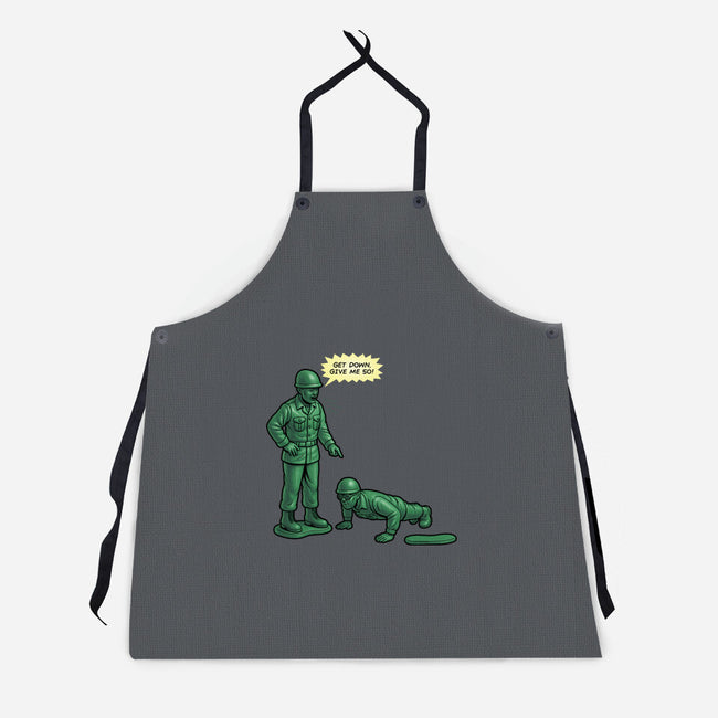The Drill Never Ends-Unisex-Kitchen-Apron-Boggs Nicolas