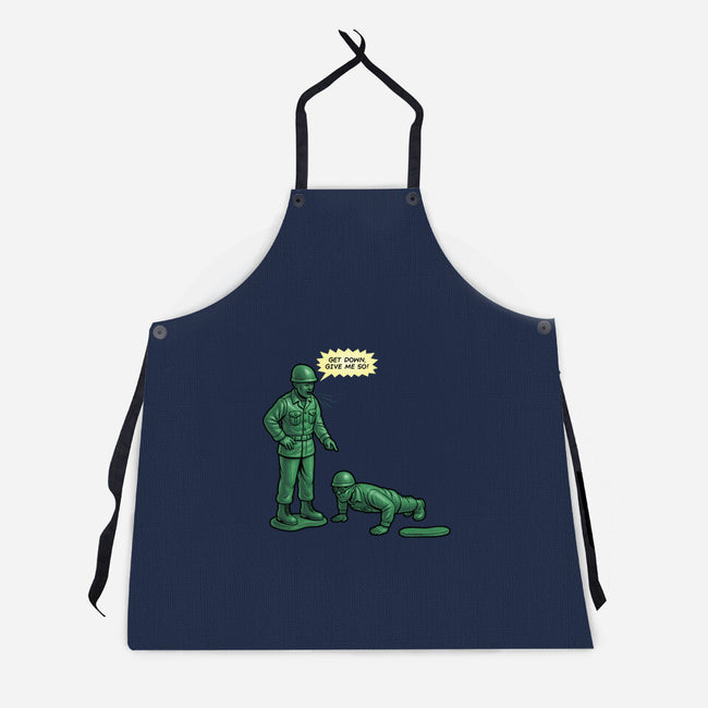 The Drill Never Ends-Unisex-Kitchen-Apron-Boggs Nicolas