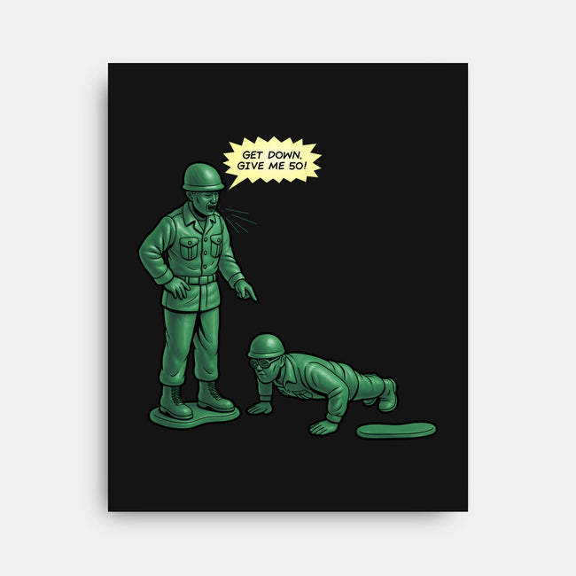 The Drill Never Ends-None-Stretched-Canvas-Boggs Nicolas