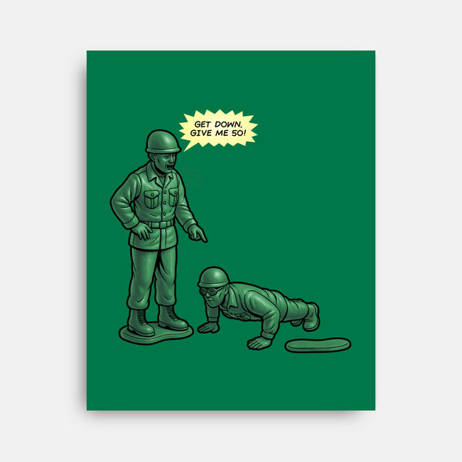 The Drill Never Ends-None-Stretched-Canvas-Boggs Nicolas