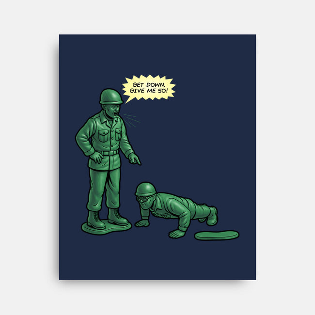 The Drill Never Ends-None-Stretched-Canvas-Boggs Nicolas