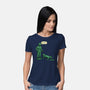 The Drill Never Ends-Womens-Basic-Tee-Boggs Nicolas