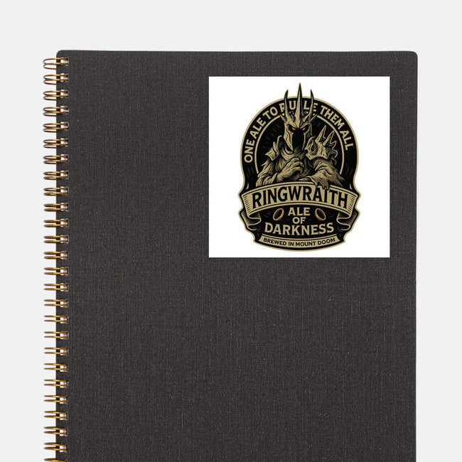 Ringwraith Ale Of Darkness-None-Glossy-Sticker-Immortalized