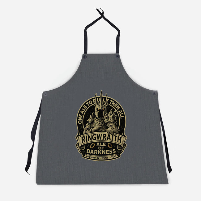 Ringwraith Ale Of Darkness-Unisex-Kitchen-Apron-Immortalized