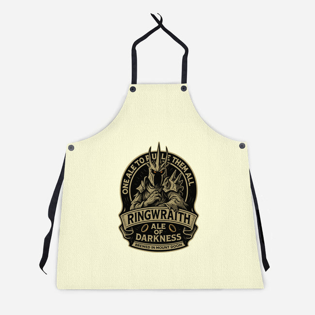 Ringwraith Ale Of Darkness-Unisex-Kitchen-Apron-Immortalized