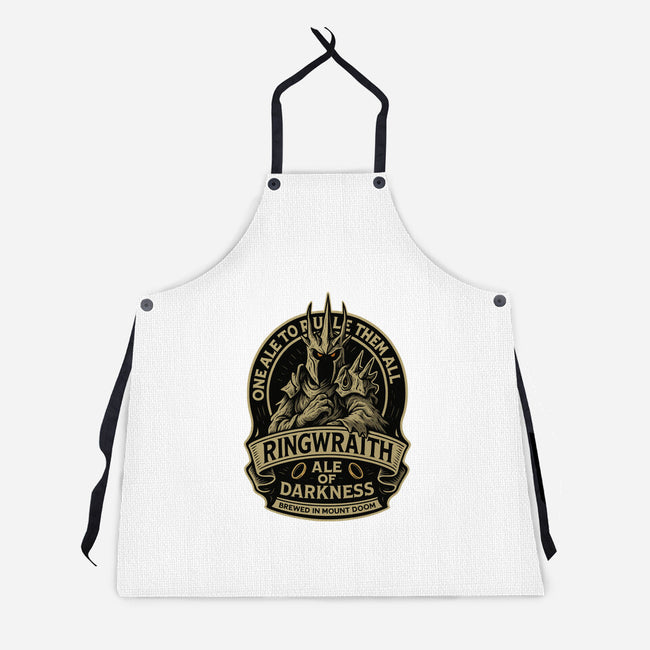 Ringwraith Ale Of Darkness-Unisex-Kitchen-Apron-Immortalized