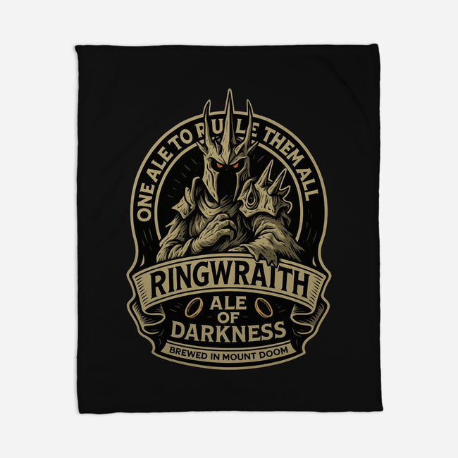 Ringwraith Ale Of Darkness-None-Fleece-Blanket-Immortalized