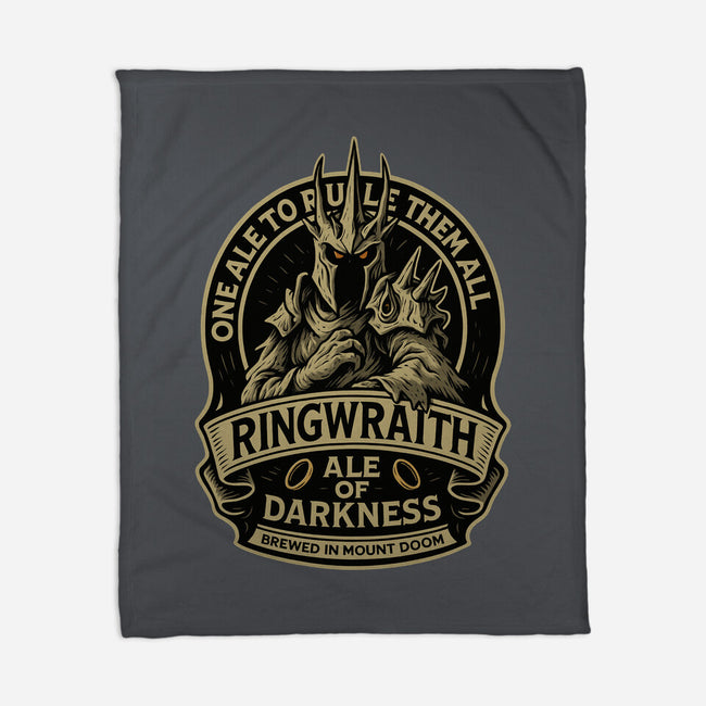 Ringwraith Ale Of Darkness-None-Fleece-Blanket-Immortalized