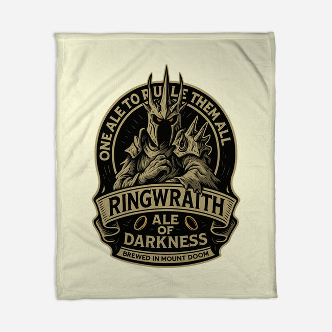 Ringwraith Ale Of Darkness-None-Fleece-Blanket-Immortalized