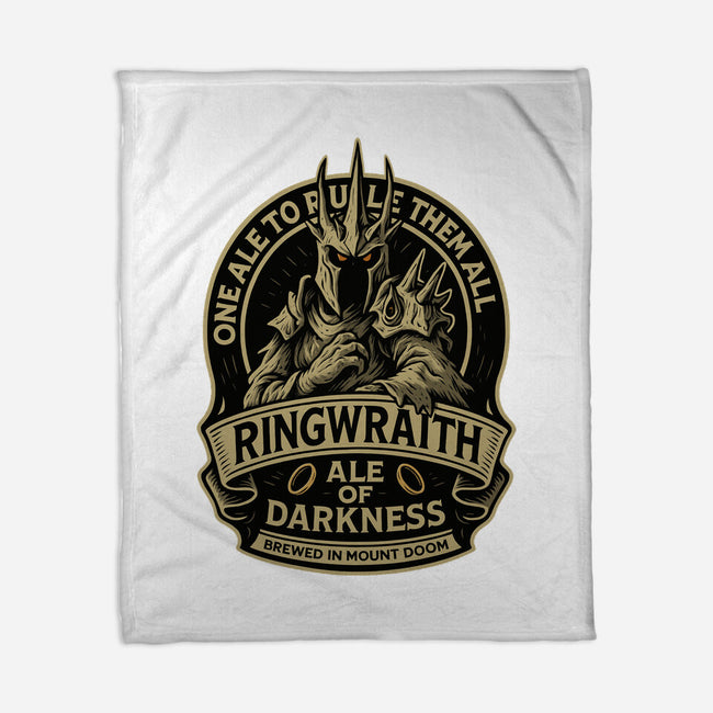Ringwraith Ale Of Darkness-None-Fleece-Blanket-Immortalized