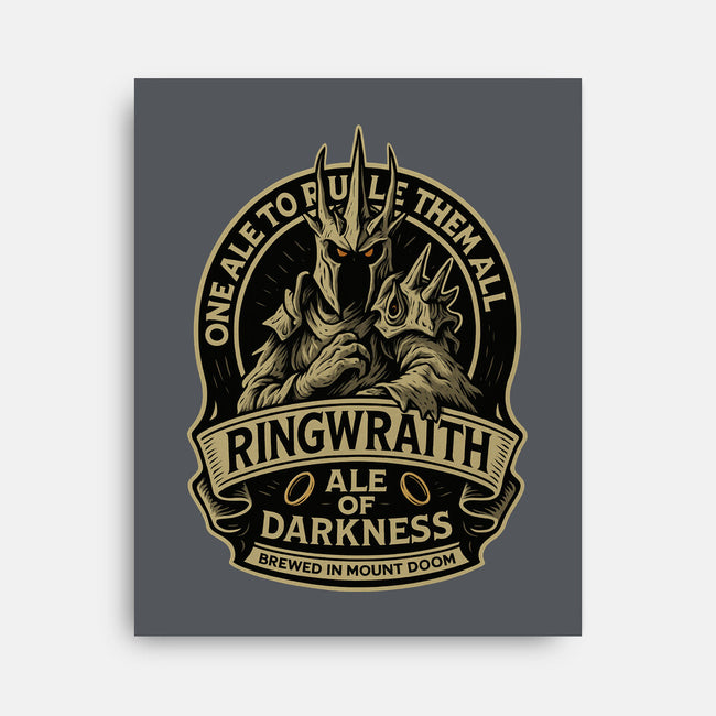 Ringwraith Ale Of Darkness-None-Stretched-Canvas-Immortalized
