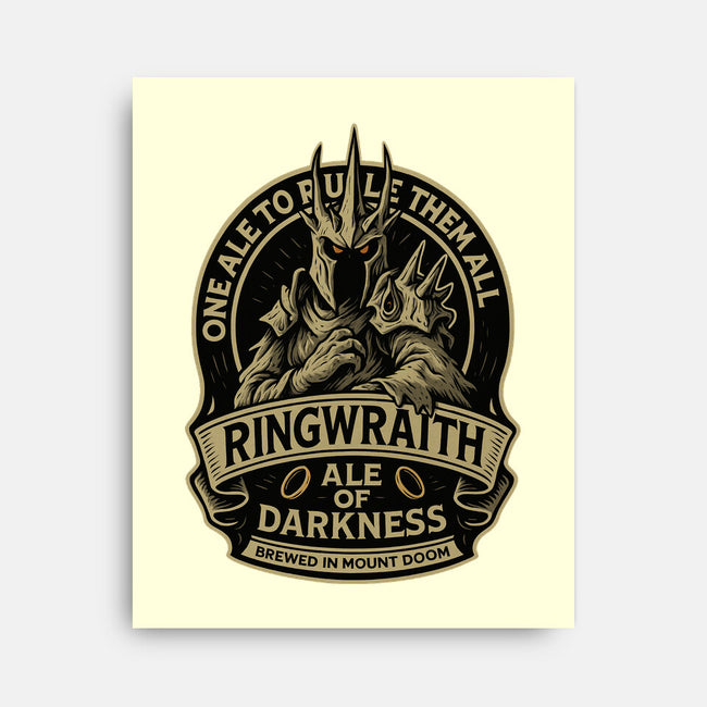 Ringwraith Ale Of Darkness-None-Stretched-Canvas-Immortalized